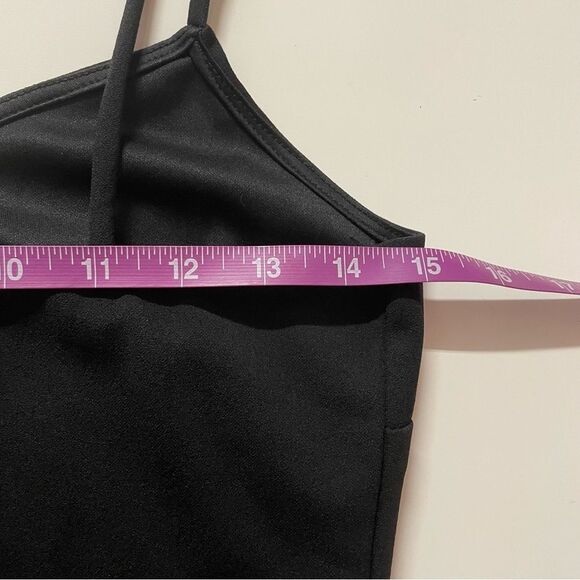 Charlotte Russe Asymmetrical Little Black Dress NWT Size M - Picture 7 of 12